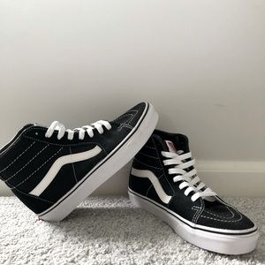 Black SK8-HI Vans